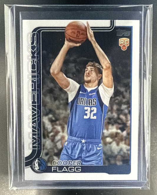 2025-26 Topps Cooper Flagg #201 RC Mavericks — front