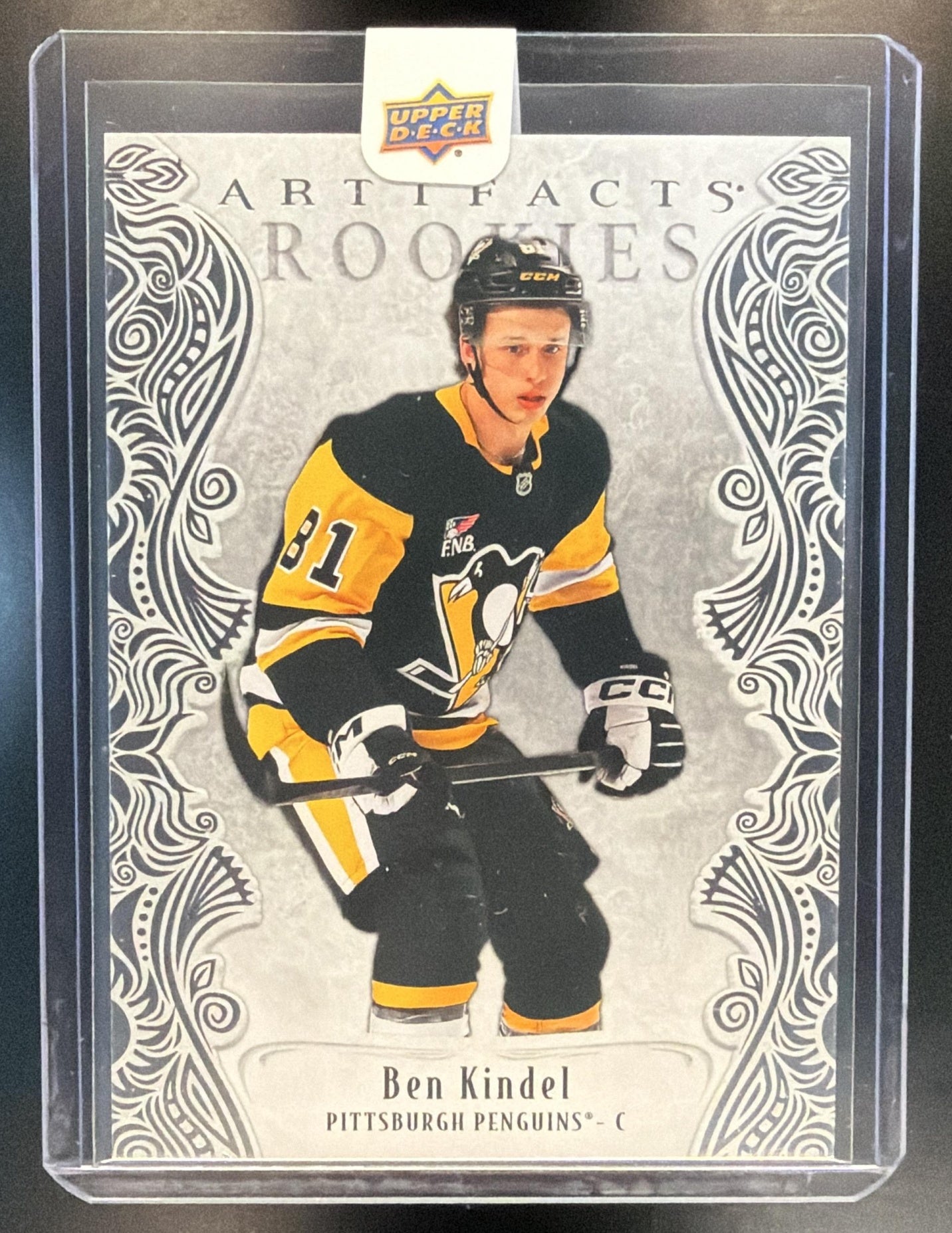 2025 Upper Deck Artifacts Ben Kindel #222 Rookie Redemptions /999 RC — front