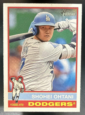 2025 Topps Heritage Shohei Ohtani #148 Dodgers
