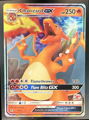 2019 Pokemon SM Hidden Fates Charizard GX #9/68