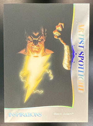 2026 UD Inspirations Black Adam Artist Spotlight Alex Ross Silver Spectrum /99