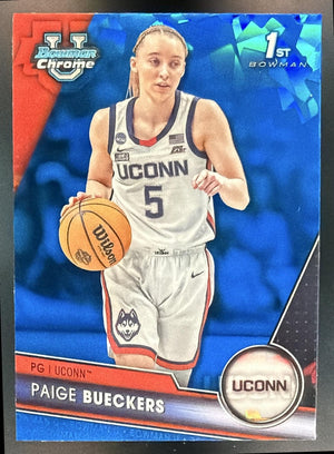2023-24 Bowman University Chrome Sapphire Paige Bueckers #90 Huskies