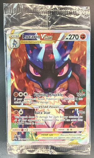 Pokemon Sword & Shield Black Star Promos Lucario VST #SWSH291 2022