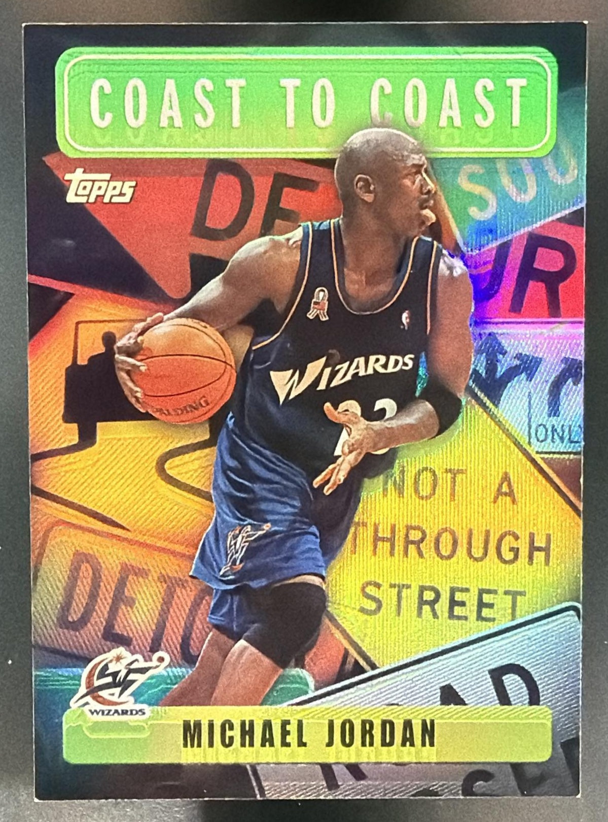 2002-03 Topps Michael Jordan #CC8 Coast to Wizards — front