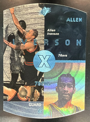 1997-98 SPx Allen Iverson #30 Sky 76ers