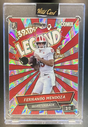 2025 Wild Card Fernando Mendoza Legend 2/2