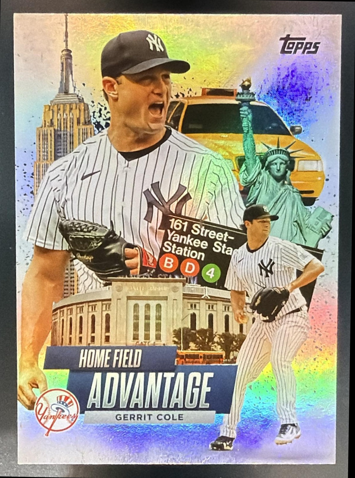 2025 Topps Gerrit Cole #HA-33 Homefield Advantage Yankees — front