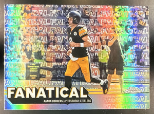 2025 Topps Chrome Aaron Rodgers #FF-26 Fanatical Steelers