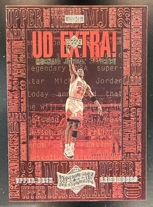 1999-00 Upper Deck Michael Jordan Athlete of the Century #UD10 Remembers Bulls