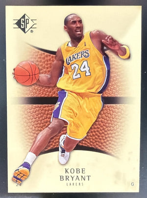 2007-08 SP Authentic Kobe Bryant #61 Lakers