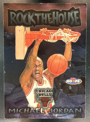 1997-98 Hoops Michael Jordan #6RTH Rock the House Bulls