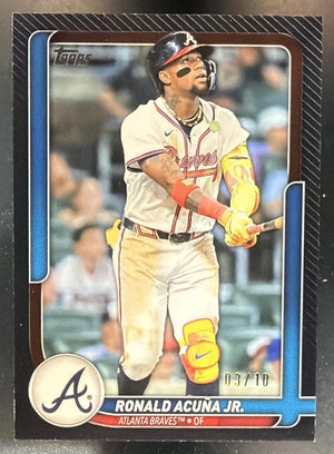 2026 Topps Series 2 Ronald Acuna Jr. #48 The Collection Black 3/10 Braves