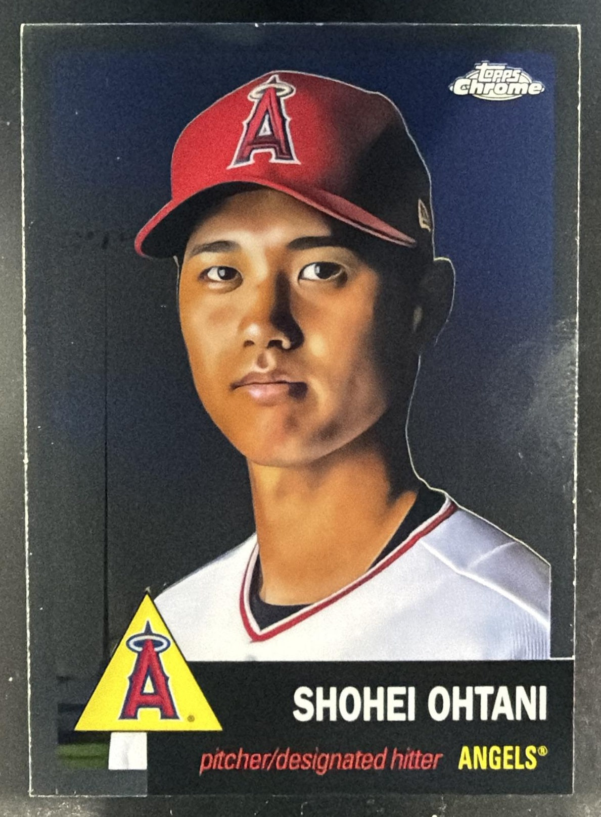 2022 Topps Chrome Platinum Anniversary Shohei Ohtani #1 Angels — front