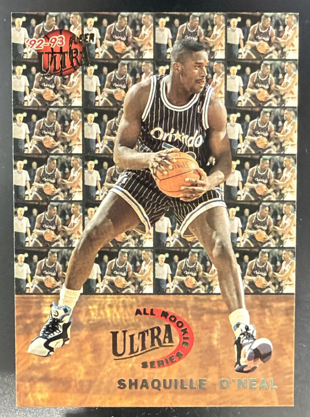 1992-93 Fleer Ultra Shaquille O'Neal #7 All Rookie Series RC Magic — front