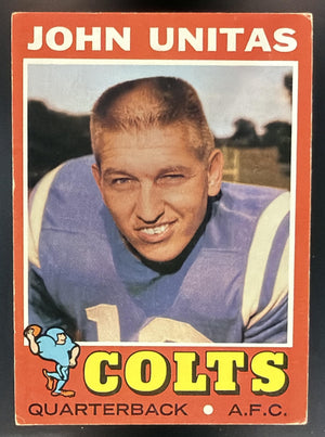 1971 Topps John Unitas #1