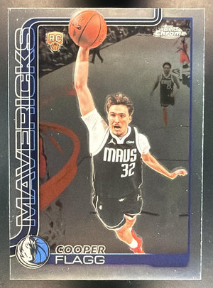 2025-26 Topps Chrome Update Cooper Flagg #151 RC Mavericks