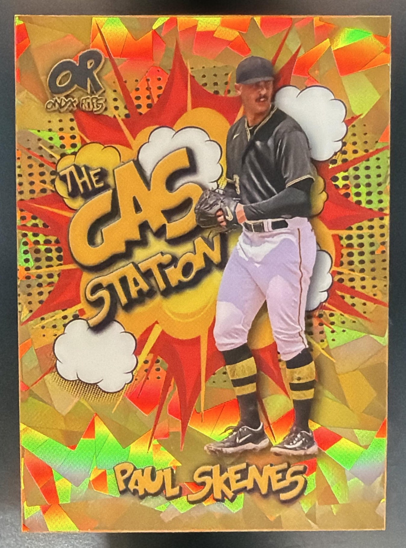 2025 Onyx Rips Paul Skenes Gas Station /50 Pirates — front