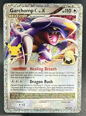 2021 Pokemon Sword Shield Celebrations Garchomp LV.X #145/147 Classic Collection