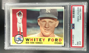 1960 Topps Whitey Ford #35 Yankees PSA 7