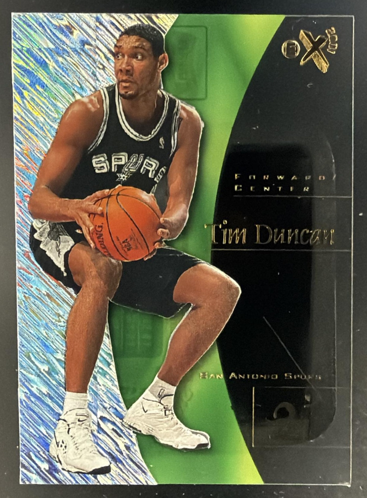 1997-98 Skybox E-X2001 Tim Duncan #75 RC Spurs — front