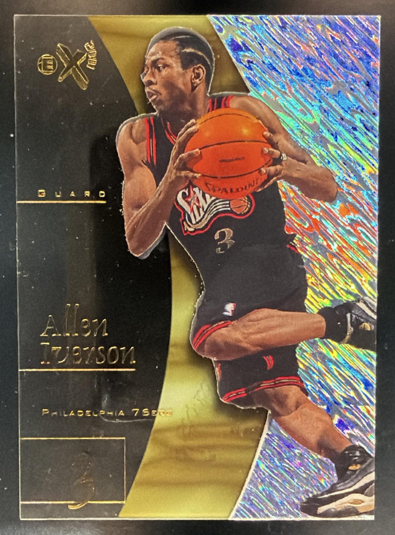 1997-98 Skybox E-X2001 Allen Iverson #3 76ers — front