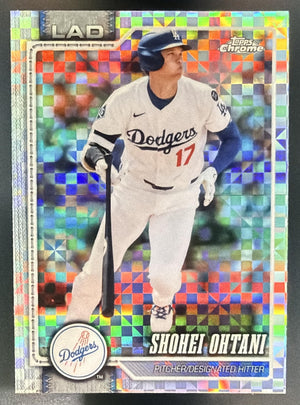 2026 Topps Chrome Shohei Ohtani #1 X-Fractor Dodgers