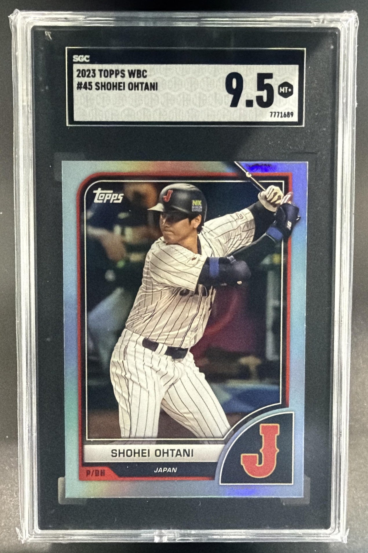 2023 Topps World Baseball Classic Shohei Ohtani #45 SGC 9.5 — front