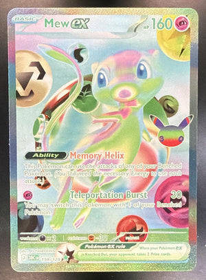 2026 Pokemon 30th Celebration Mew ex #158/128 Futuristic Rare