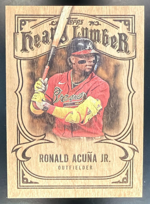 2026 Topps Series 1 Ronald Acuna Jr. #HL-6 Heavy Lumber SSP Braves
