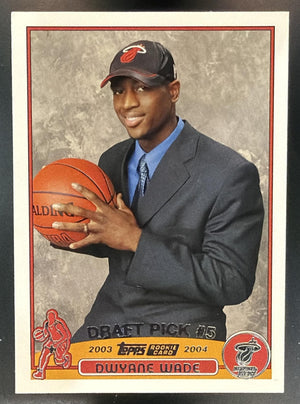 2003-04 Topps Dwyane Wade #225 RC Heat