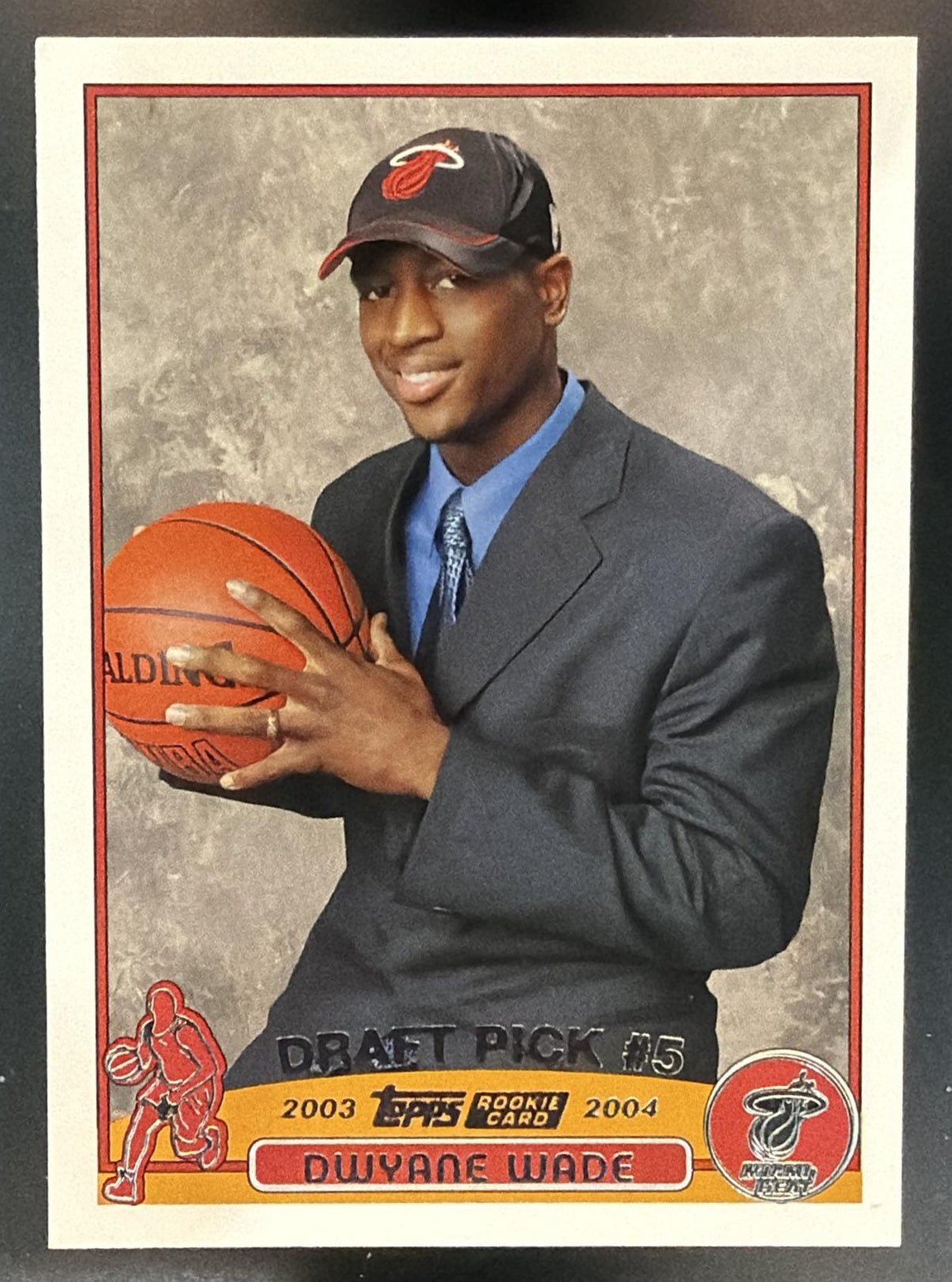 2003-04 Topps Dwyane Wade #225 RC Heat — front