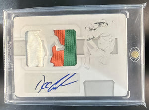 2018 National Treasures Dwight Gooden Signature Printing Plate 1/1 MEM Auto