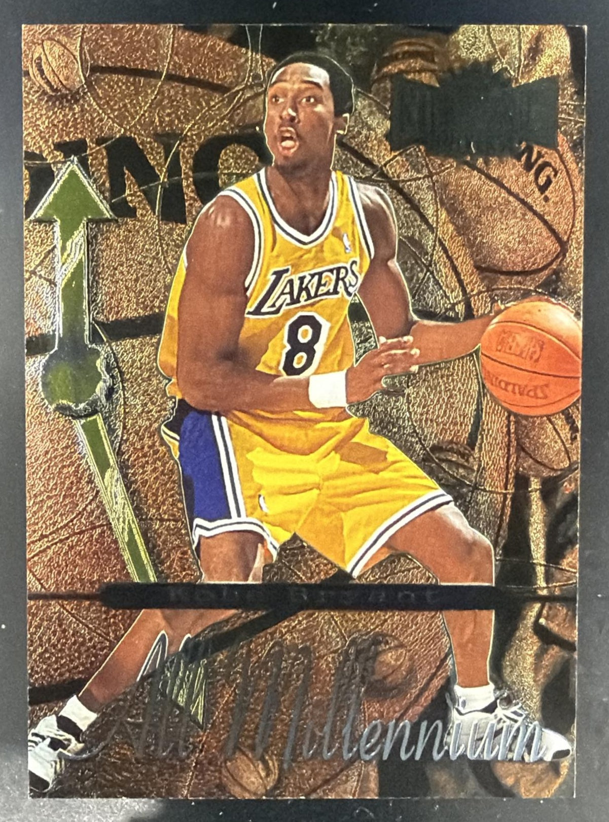 1997-98 Skybox Metal Universe Championship Kobe Bryant #7AM All Millenium Lakers — front