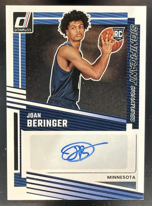 2025 Panini Donruss Joan Beringer #SS-JBR Significant Signatures RC Auto