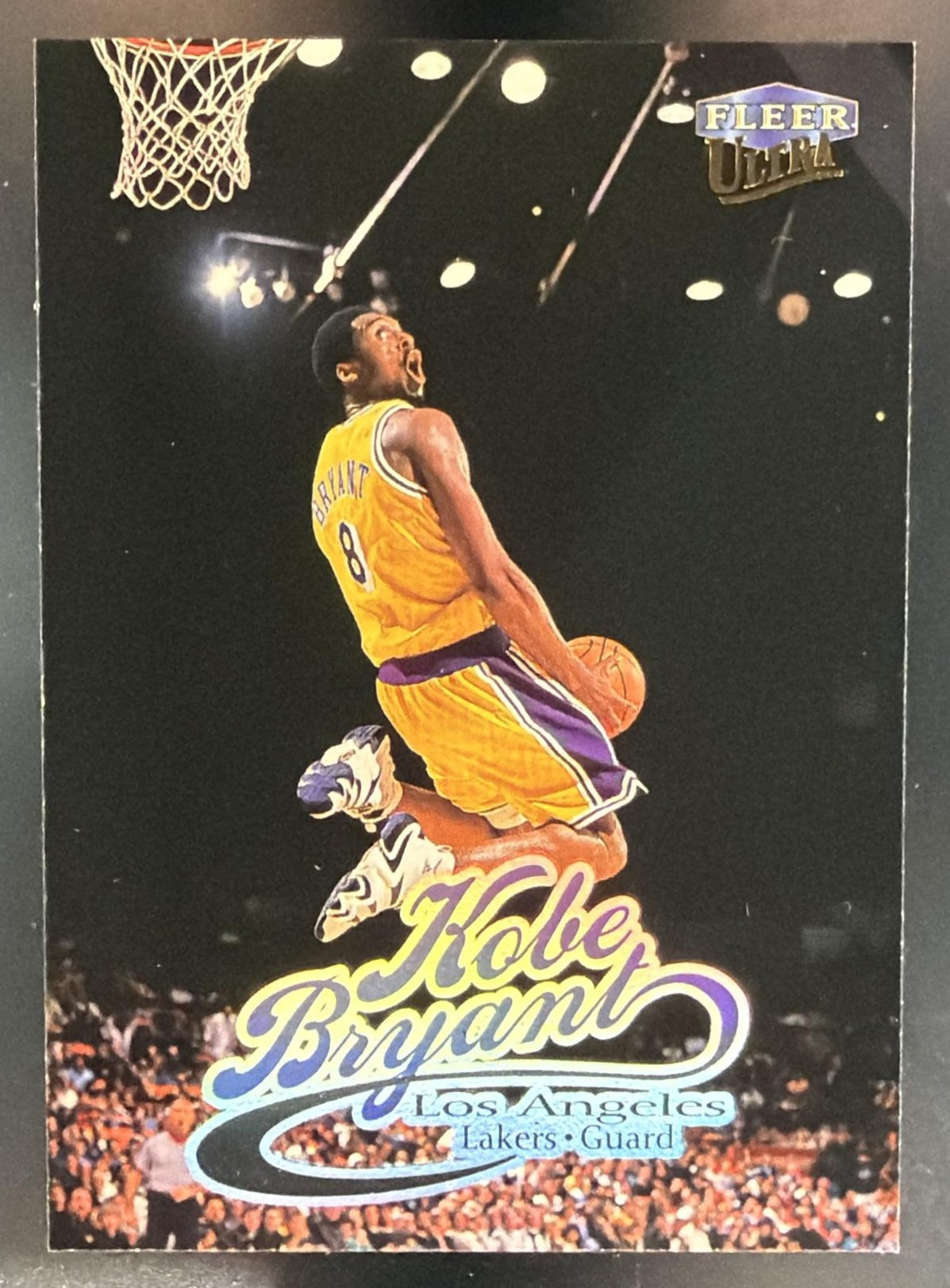 1998-99 Fleer Ultra Kobe Bryant #61 Lakers — front