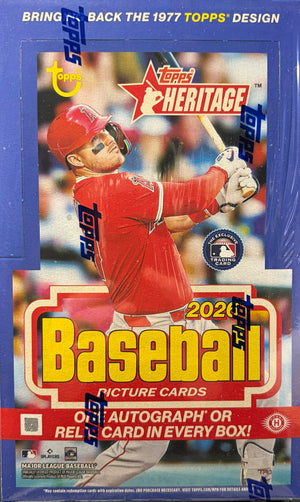 2026 Topps Heritage Baseball Hobby Box