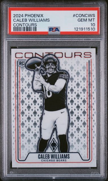 2024 Phoenix Contours Caleb Williams Rookie PSA 10