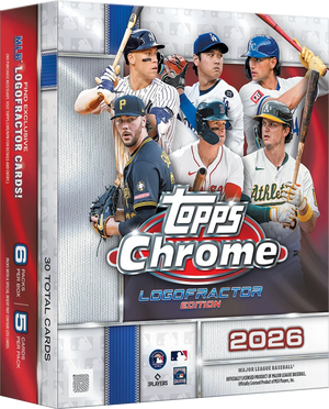 2026 Topps Chrome Baseball Logofractor Edition