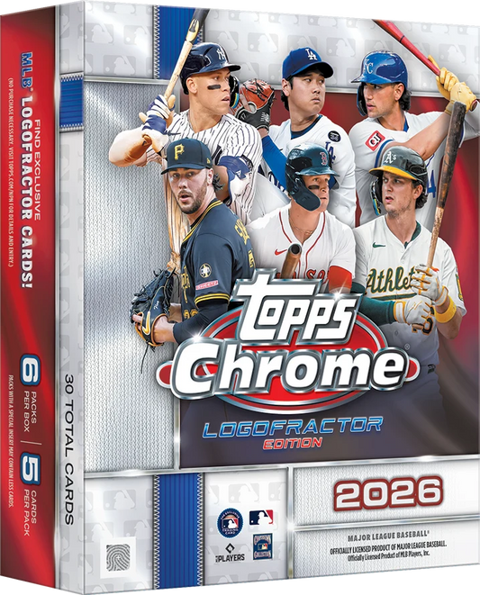 2026 Topps Chrome Baseball Logofractor Edition