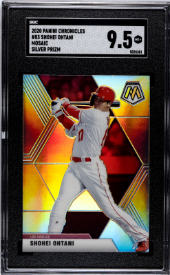 2020 Panini Chronicles Shohei Ohtani Mosaic Silver Prizm SGC 9.5
