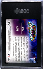 2023 Topps Cosmic Chrome Shohei Ohtani Mike Trout Star Clusters SGC 10