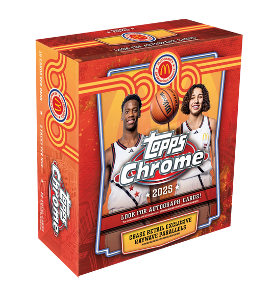 2025 Topps Chrome McDonald's All-American Basketball - Mega Box
