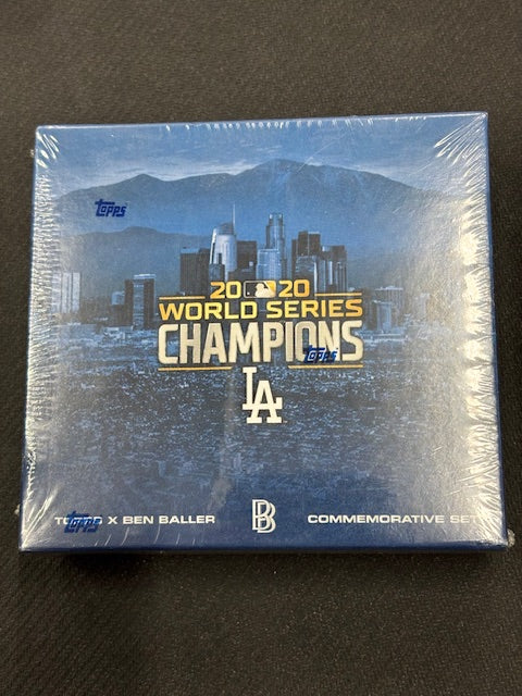 2020 Topps Ben Baller x Los Angeles Dodgers World Series Champion's Box set