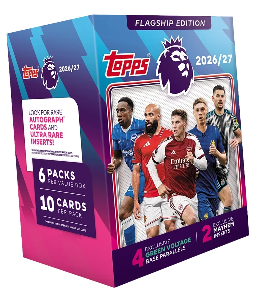 2026/27 Topps Flagship EPL Blaster Soccer Blaster Box box image