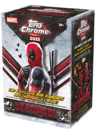 2025 Topps Chrome Deadpool Blaster Box