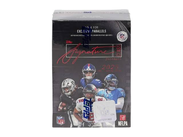 2025 Signature Class Football Blaster Box box image