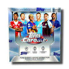 2025-26 Topps Chrome UEFA Club Competitions Mega Box