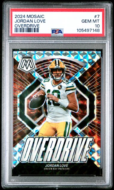 2024 PANINI MOSAIC OVERDRIVE #7 JORDAN LOVE PSA 10