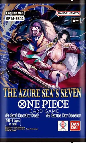 One Piece Trading Card Game The Azure Seas Seven Booster Pack OP-14 ENGLISH