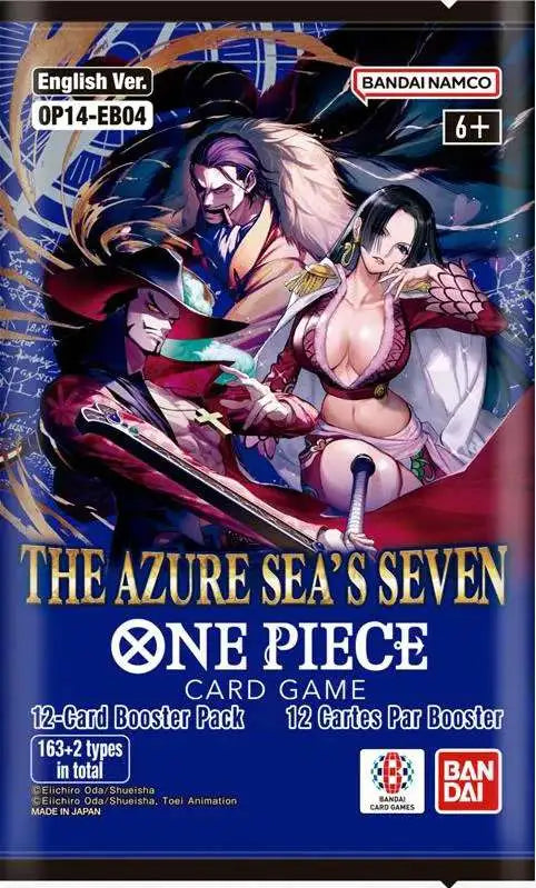 One Piece Trading Card Game The Azure Seas Seven Booster Pack OP-14 ENGLISH